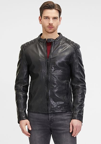 Mauritius Lederjacke "G2MMagnu SF" mit Reißvershcluss, Steppung auf der Sch günstig online kaufen