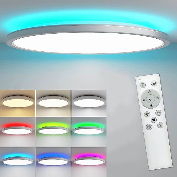oyajia Deckenleuchte 30W LED Deckenleuchte RGB günstig online kaufen