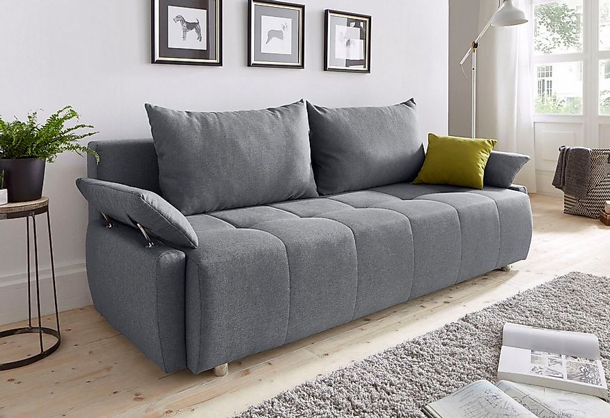 COLLECTION AB Schlafsofa, 3-Sitzer, Funtastic, inkl. Bettfunktion, Bettkast günstig online kaufen