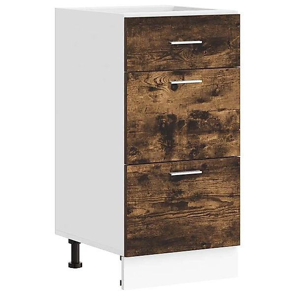 vidaXL Unterschrank Lyon Räuchereiche 40x46x81,5 cm Holzwerkstoff 854215 günstig online kaufen