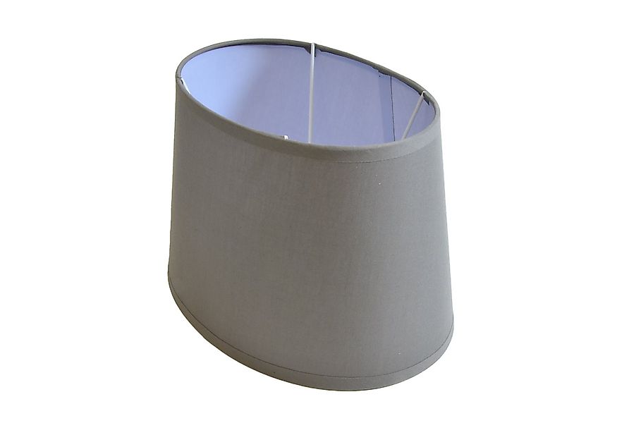 B&S Lampenschirm Lampenschirm oval Stoff für Steh - Tischlampe versch Farbe günstig online kaufen