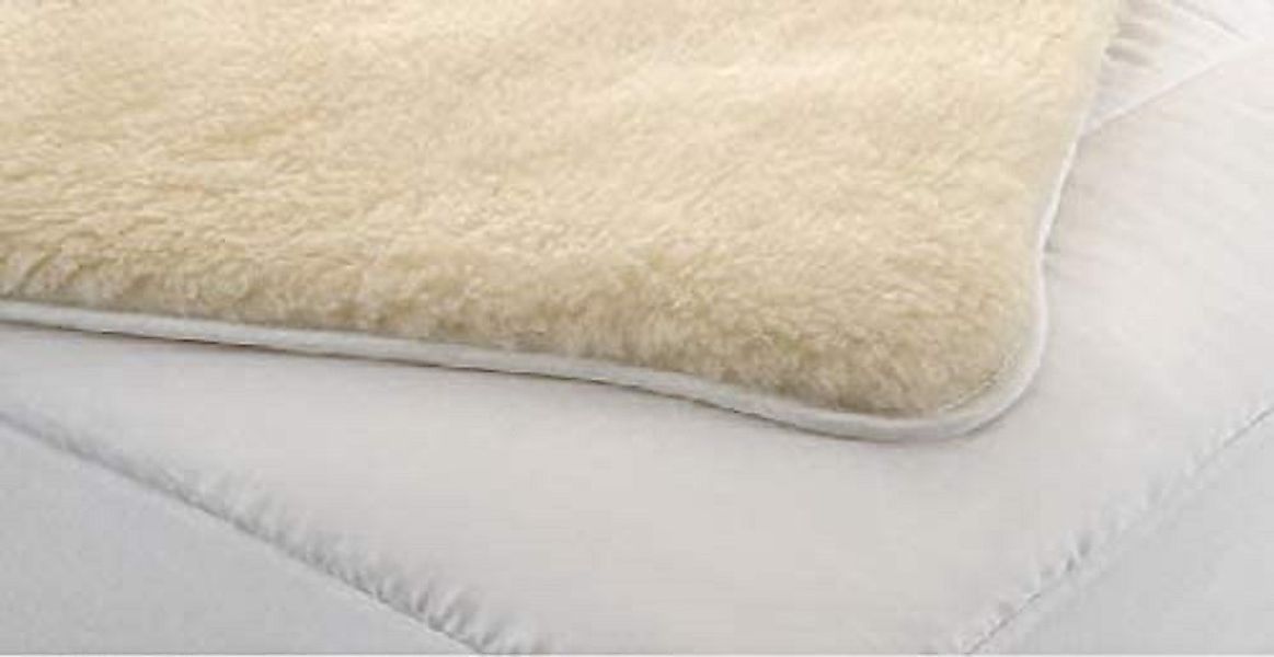 Matratzenschoner Merino Matratzenauflage aus Wolle und Baumwolle Welt der T günstig online kaufen