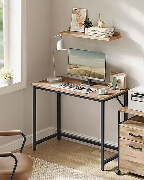 VASAGLE Schreibtisch Computertisch, Bürotisch, 80/100/120/135/160 cm, günstig online kaufen