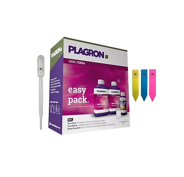 Plagron Pflanzendünger Plagron Easy Pack Terra, 3-St., 3-teiliges Dünger-Se günstig online kaufen