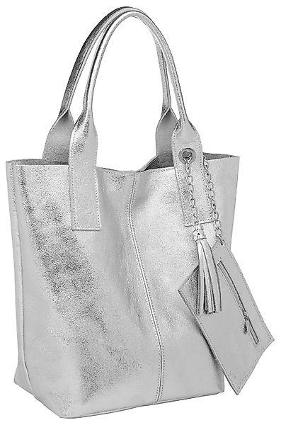 Caspar Schultertasche große Wildleder Shopper Damen Tasche - CLASSIC LINE - günstig online kaufen