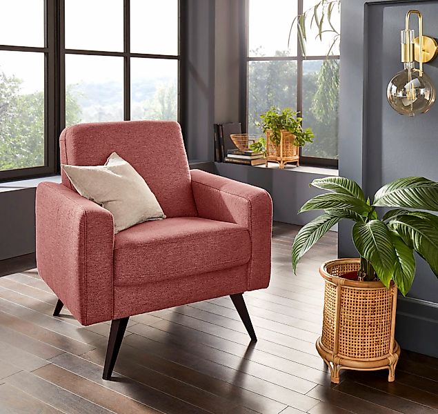 exxpo - sofa fashion Sessel "Samso, Loungesessel mit tollem Sitzkomfort", K günstig online kaufen