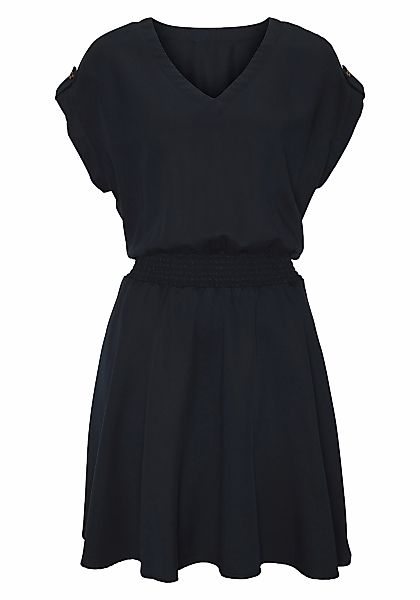 Buffalo Sommerkleid Seitennahttaschen aus weichem Lyocell, Jeansoptik, Somm günstig online kaufen