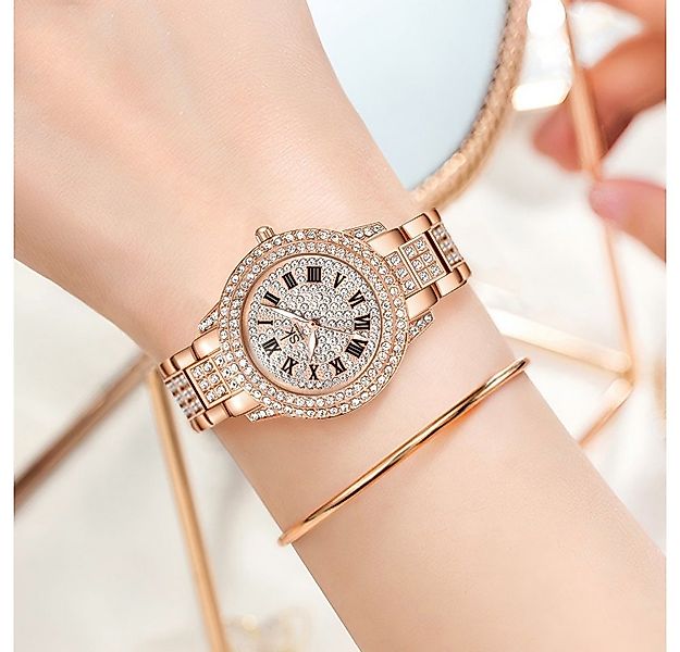 Forrlite Quarzuhr Quarzuhr, Armbanduhr, Damenuhr, Multifunktionsuhr Armband günstig online kaufen