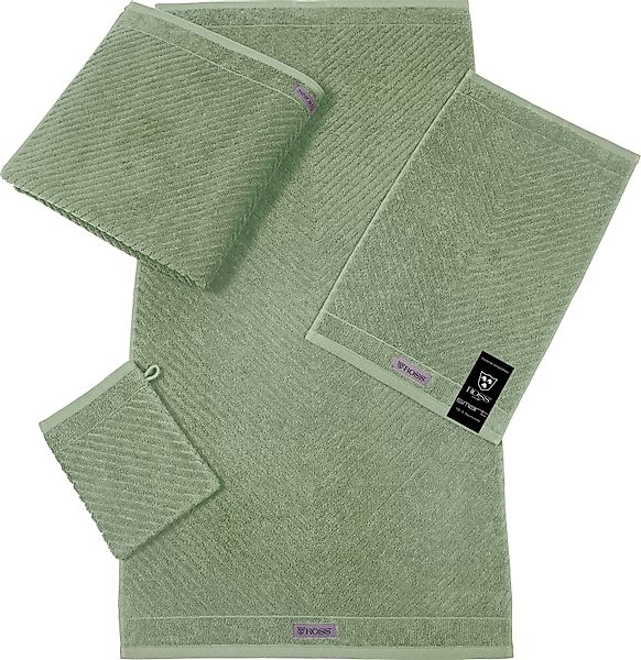 ROSS Gästehandtuch Smart, Frottier (6-St), Uni-Rippe günstig online kaufen