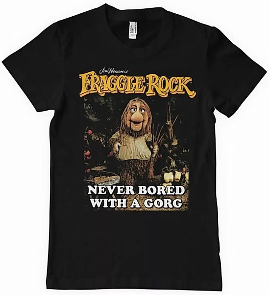Fraggle Rock T-Shirt Never Bored With A Gorg T-Shirt günstig online kaufen