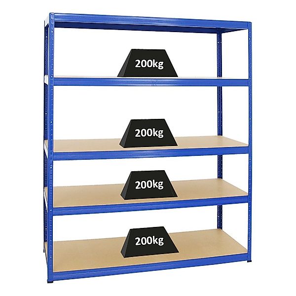 PROREGAL® Schwerlastregal Giant Elephant 180x150x60cm Fachlast günstig online kaufen