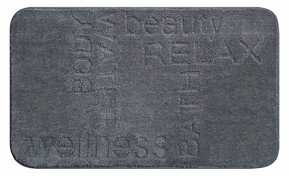 Grund Badematte   ¦ schwarz ¦ Synthetik ¦ Maße (cm): B: 60 H: 1,8 Badtextil günstig online kaufen