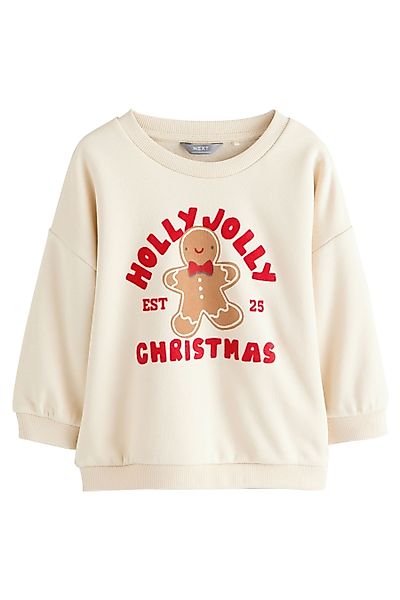 Next Sweater Weihnachtspullover mit Rundhalsausschnitt (1-tlg) günstig online kaufen