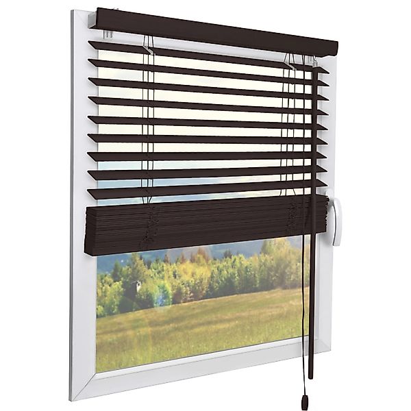 Sol Royal SolDecor JH3 Holzjalousie B90xH250 cm Dunkelbraun günstig online kaufen