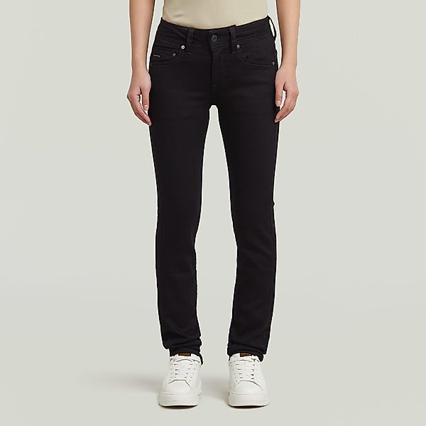 G-STAR 5-Pocket-Jeans Midge Straight mit Verstelllasche günstig online kaufen