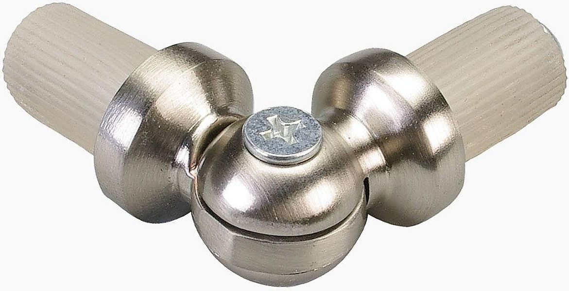 Liedeco Gelenkverbinder 1 Stk. tlg. Eckverbinder für Gardinenrohre Ø 16 mm günstig online kaufen