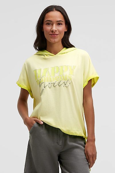 SOCCX Kapuzenshirt mit Bindeband am Saum günstig online kaufen