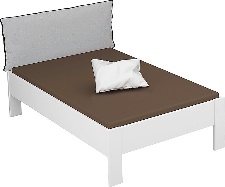 rauch Futonbett "Aditio", Kopfteil Webstoff mit abgesetztem Keder günstig online kaufen
