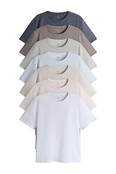The Set T-Shirt 7er-Pack The Set Essential T-Shirts (7-tlg) günstig online kaufen