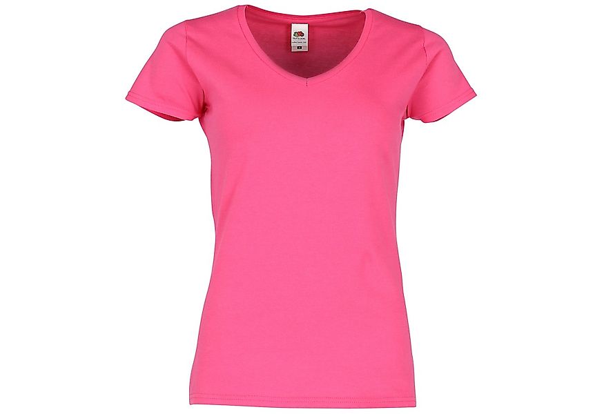 Fruit of the Loom V-Shirt Ladies Iconic 150 V-Neck T-Shirt günstig online kaufen