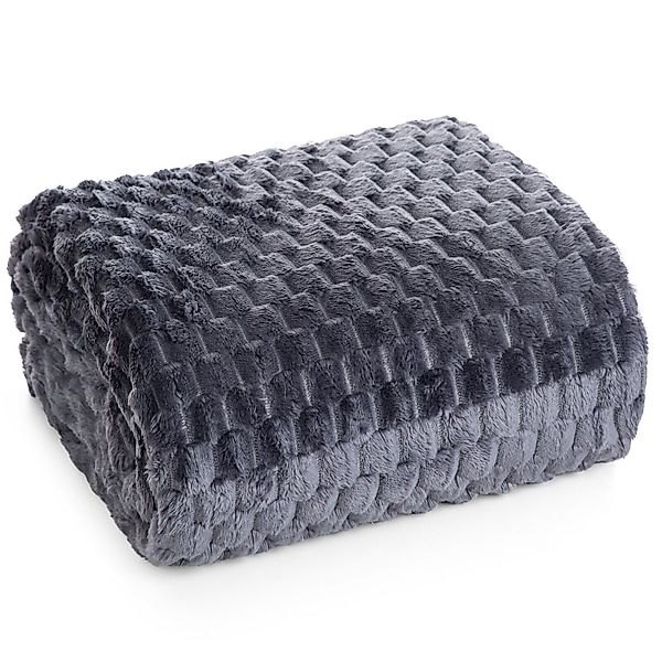 Wohndecke CINDY/6, Design91, Tolle Struktur, Waffelmuster, günstig online kaufen