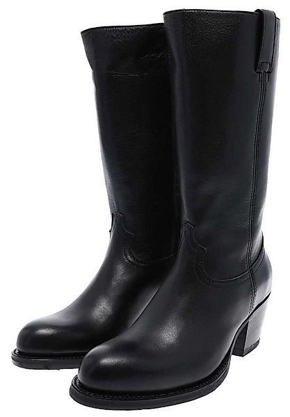 Sendra Boots DEPLUS ALMA 17615 Schwarz Stiefel Damen Lederstiefel günstig online kaufen