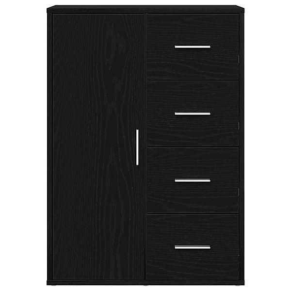 vidaXL Sideboard Schwarze Eiche 60 x 31 x 84 cm Holzwerkstoff 862266 günstig online kaufen