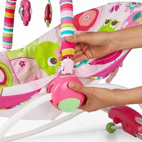 Baby-liegestuhl Bright Starts Transat Evolution Rosa günstig online kaufen
