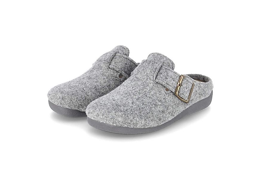 Josef Seibel Josef Seibel 53701TE432/710 Damen Filz grau Pantolette günstig online kaufen