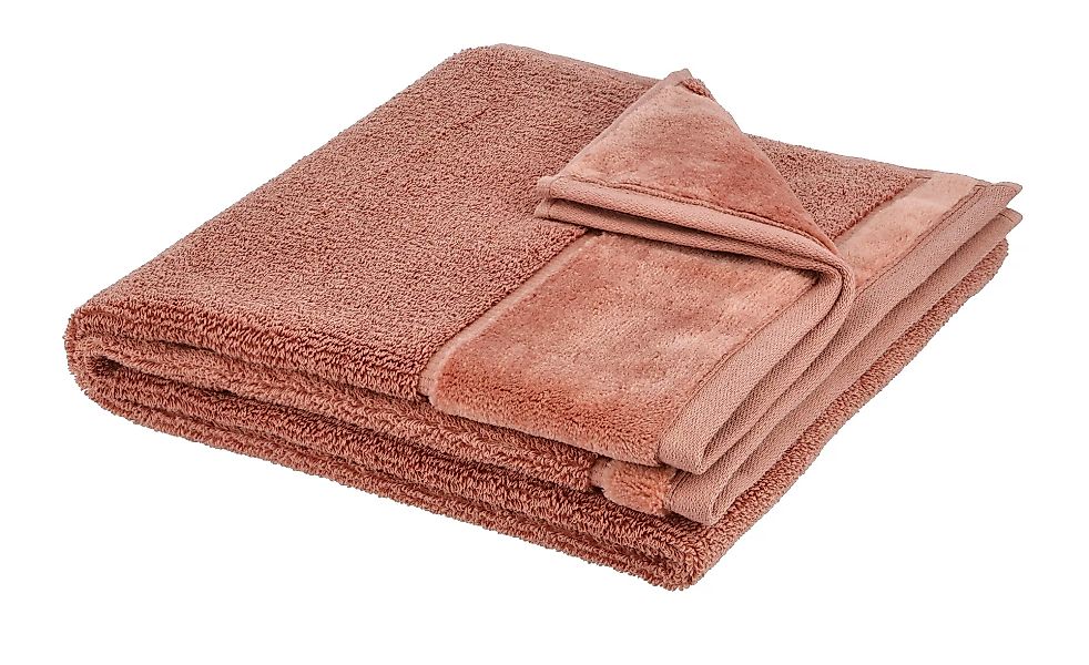VOSSEN Handtuch  Pure - rosa/pink - 100% Bio-Baumwolle - 50 cm - Heimtextil günstig online kaufen