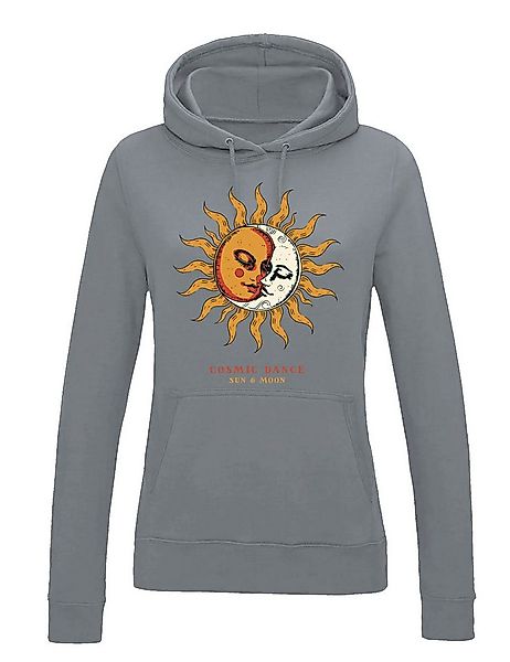 Youth Designz Kapuzenpullover Sonne & Mond Damen Hoodie Pullover Statement günstig online kaufen
