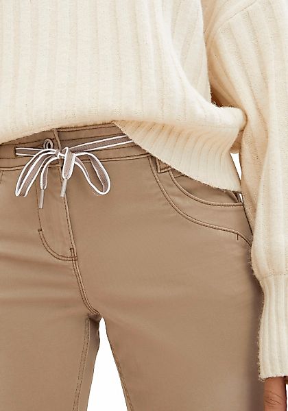 TOM TAILOR 7/8-Hose, mit Bindeband am Bündchen günstig online kaufen