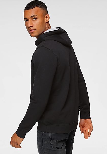 Bruno Banani Kapuzensweatshirt, schmale Passform, bedrucktes Design, aus Ba günstig online kaufen