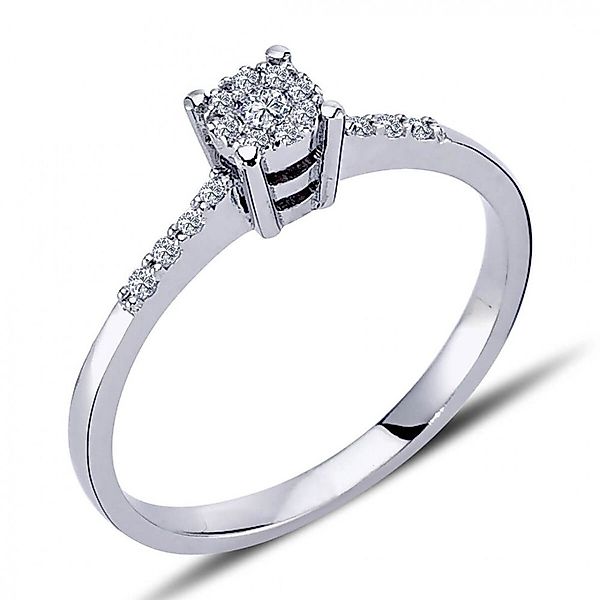EinStein Diamant Diamantring Diamant Solitär Ring günstig online kaufen