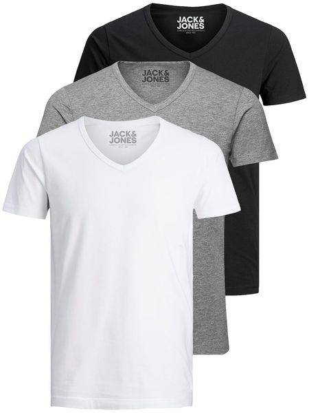 Jack & Jones T-Shirt Basic V-Neck günstig online kaufen