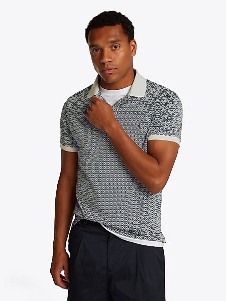 Tommy Hilfiger Poloshirt "INTERLOCK AOP REG POLO" günstig online kaufen