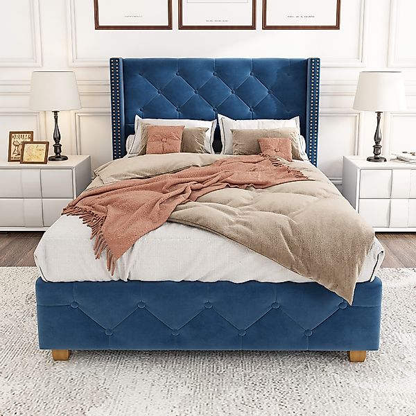 STILVORA Polsterbett Jugendbett 90×200cm Bettgestell Kinderbett,Schaumstoff günstig online kaufen