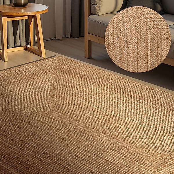 HANSE Home Teppich "Sharmila Juteteppich" rechteckig 9 mm Höhe 100% Jutefas günstig online kaufen