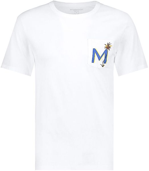 McGregor T Shirt Pocket Logo Weiß - Größe S günstig online kaufen