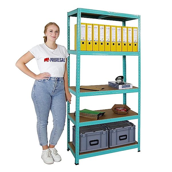 PROREGAL® Regal Wohnregal PINK LADY 180x90x40cm günstig online kaufen