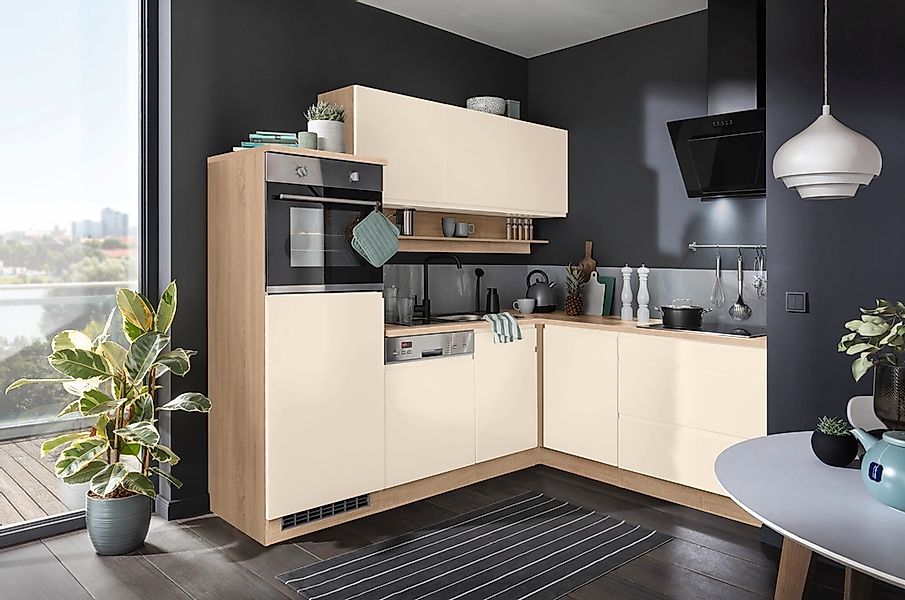 KOCHSTATION Winkelküche "KS-Virginia", Stellbreite 230/190 cm, ohne E-Gerät günstig online kaufen
