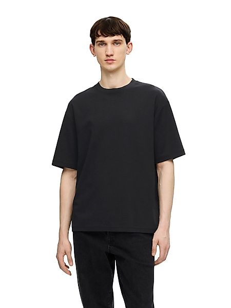 Selected Homme Herren Rundhals T-Shirt SLHLOOSEOSCAR - Relaxed Fit günstig online kaufen