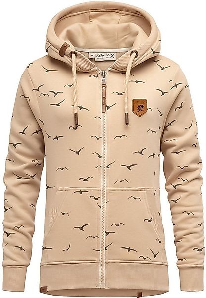 REPUBLIX Kapuzenpullover LOLA Damen Hoodie Sweatshirt Pullover Zipper Jacke günstig online kaufen