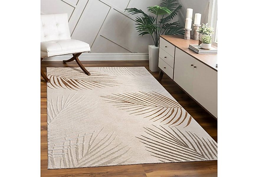 Paco Home Teppich Tuana 218, rechteckig, Höhe: 15 mm, Kurzflor, modernes Bl günstig online kaufen