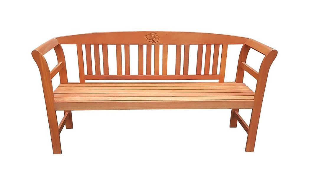 CHILLROI Gartenbank 3-Sitzer Gartenbank aus Akazienholz mit Gravur, ca 157x günstig online kaufen