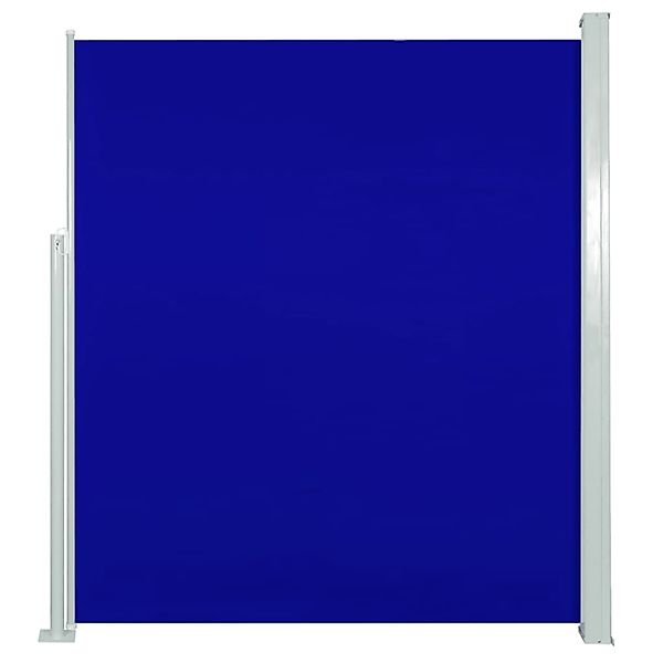 furnicato Seitenmarkise 160x300 cm Blau günstig online kaufen