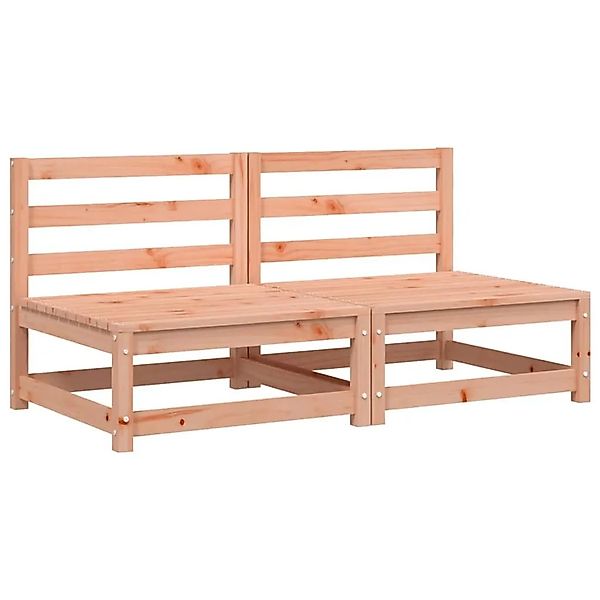 vidaXL Gartensofas ohne Armlehnen 2 Stk 70x70x67 cm Douglasienholz 837926 günstig online kaufen