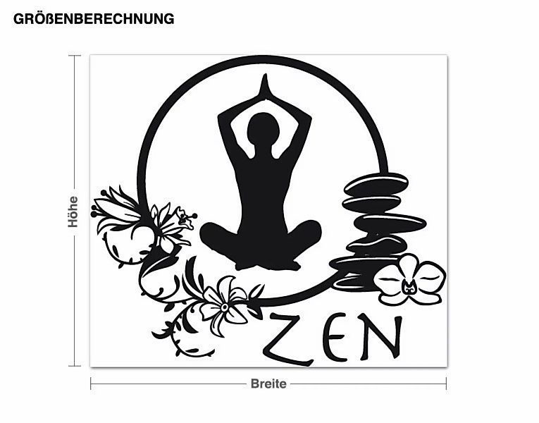 Wandtattoo Zen günstig online kaufen