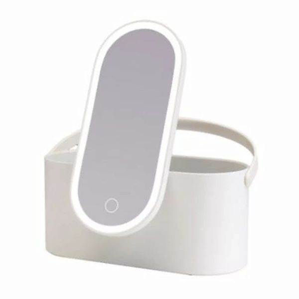 AILORIA MAGNIFIQUE Beautycase mit dimmbarem LED-Spiegel (USB) weiß günstig online kaufen