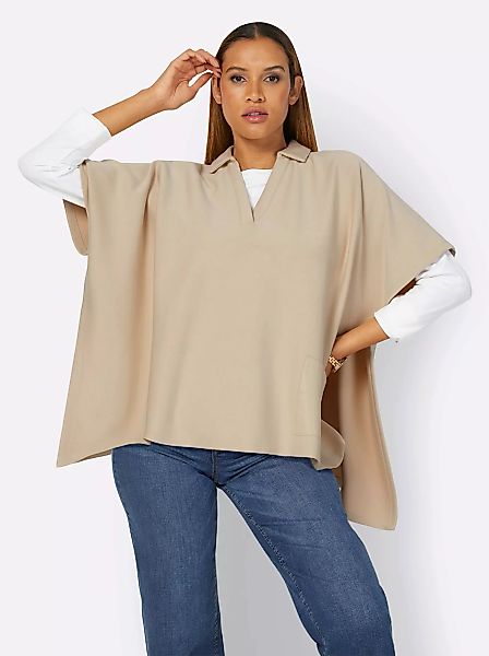 creation L Shirtjacke "Shirt-Poncho" günstig online kaufen